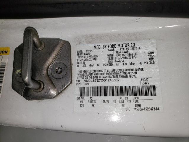 2016 Ford Transit Connect XL