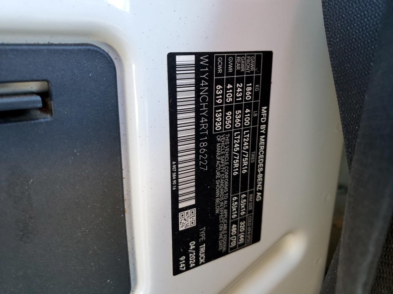 2024 Mercedes-Benz Sprinter 2500