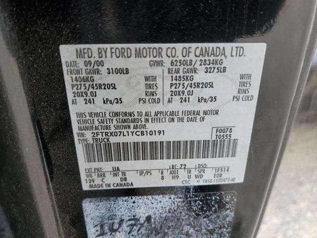 2000 Ford F150