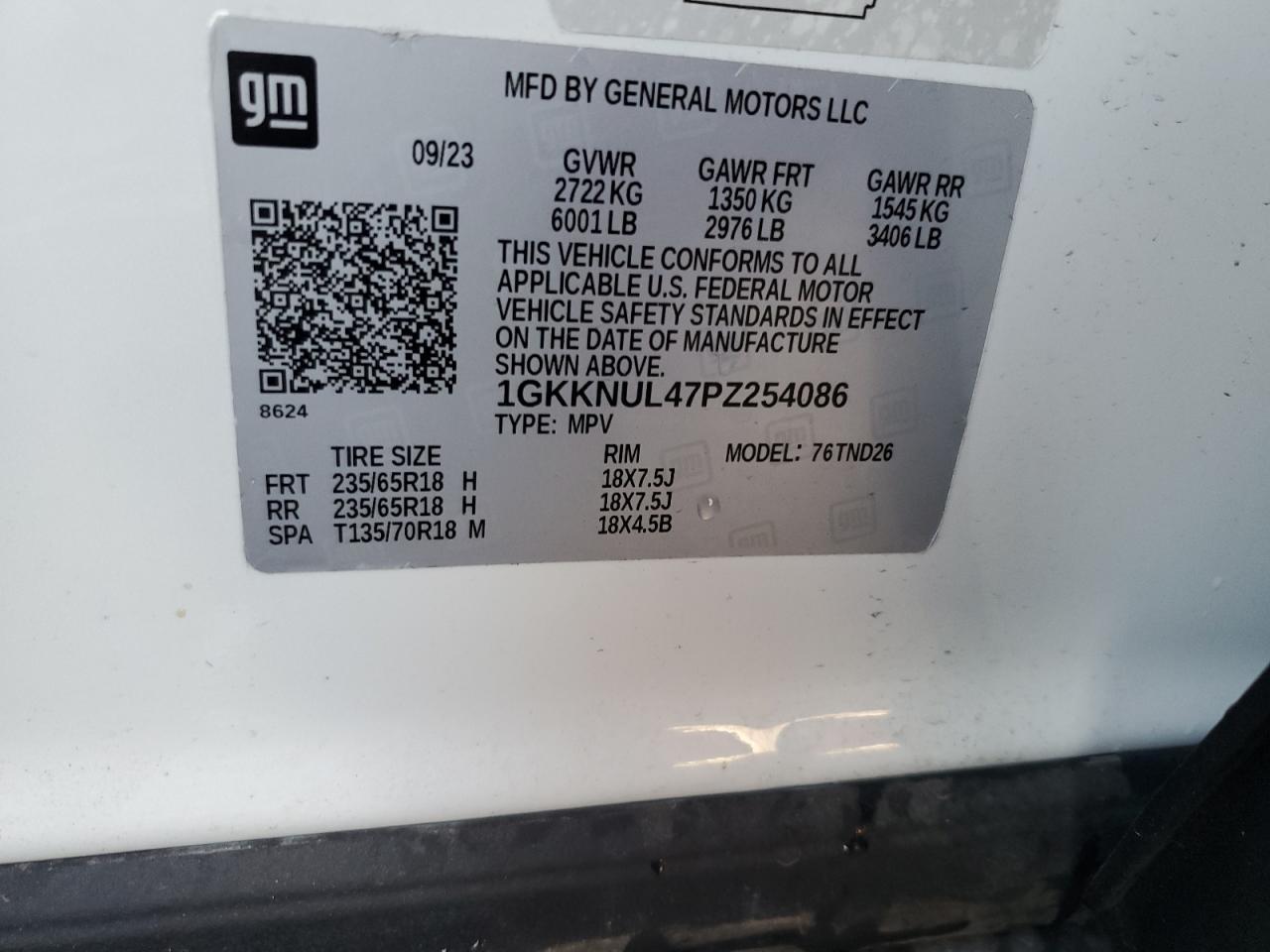 2023 GMC Acadia slt