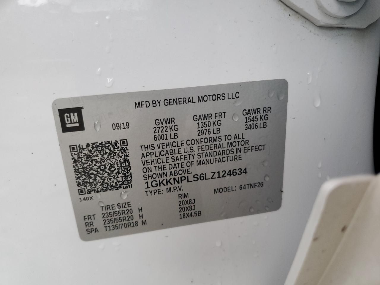 2020 GMC Acadia Denali