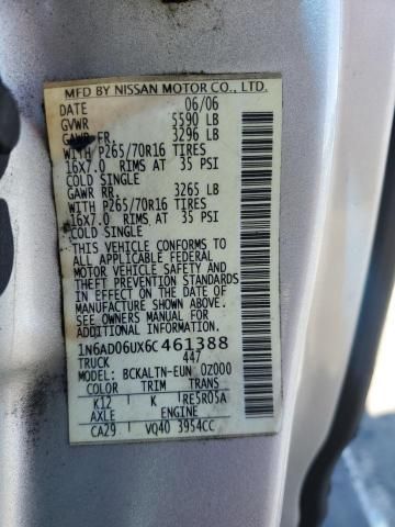 2006 Nissan Frontier King Cab LE