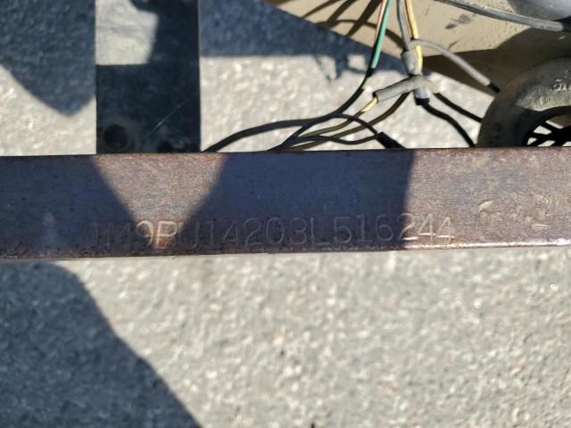 2003 Mlblt 2003 Marks MAN Utility Trailer