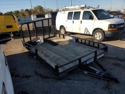 Salvage trucks for sale at Woodhaven, MI auction: 2021 PJ U812 Utility Trailer