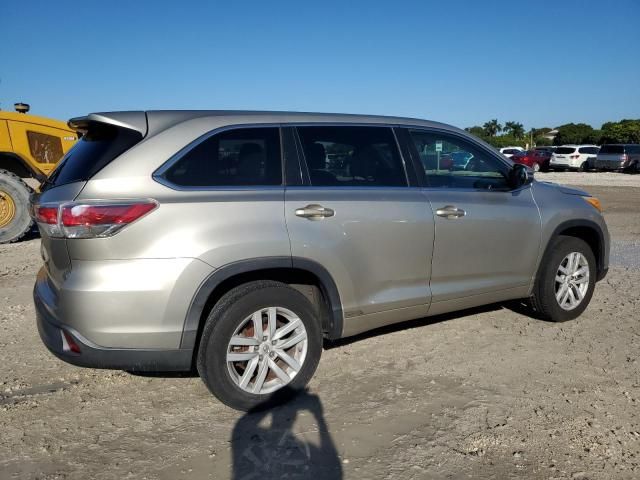 2015 Toyota Highlander LE