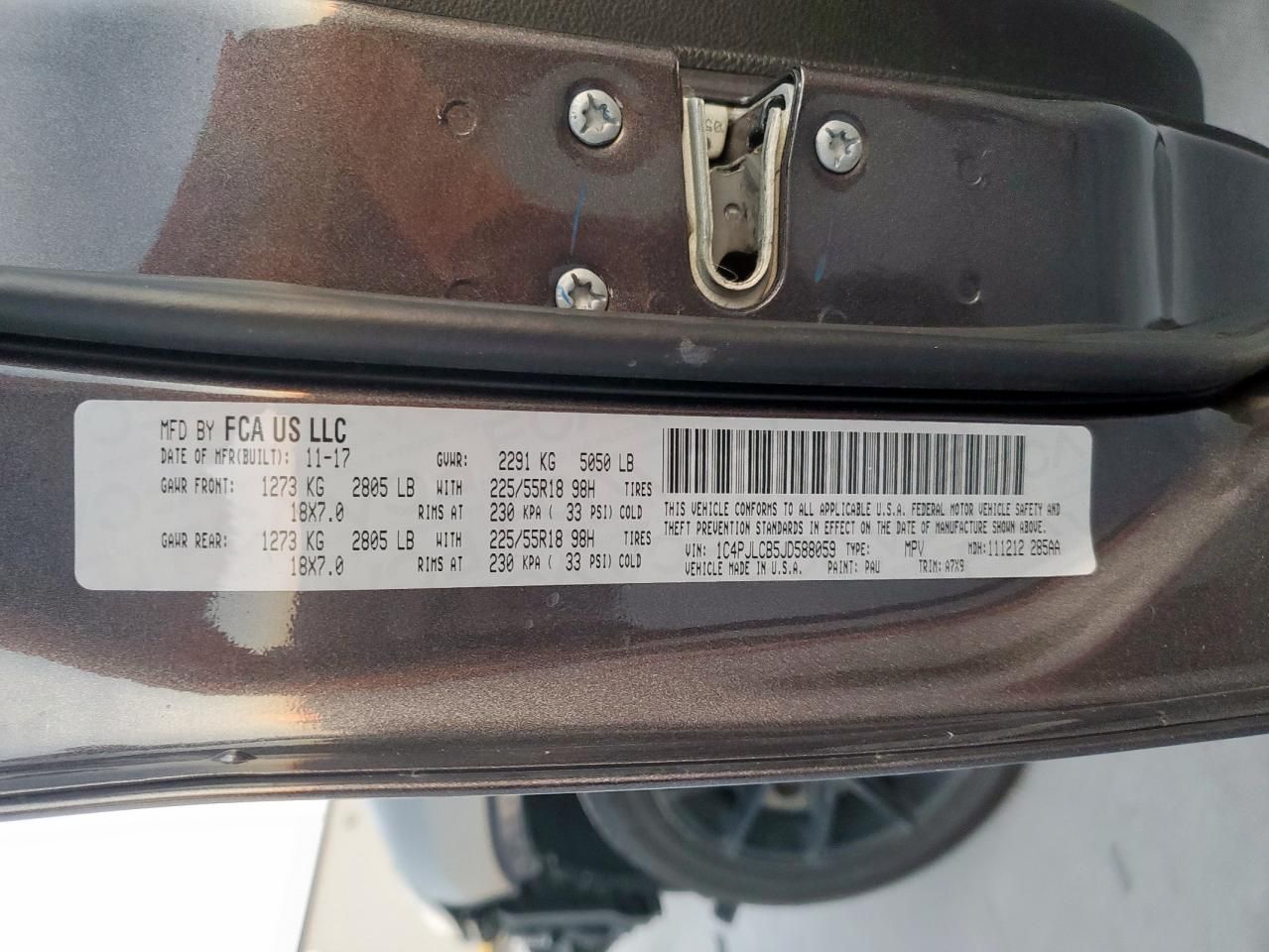 2018 Jeep Cherokee Latitude