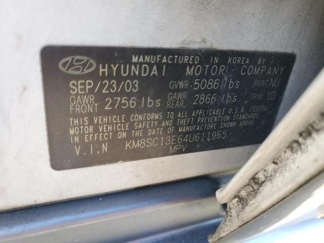 2004 Hyundai Santa fe gls