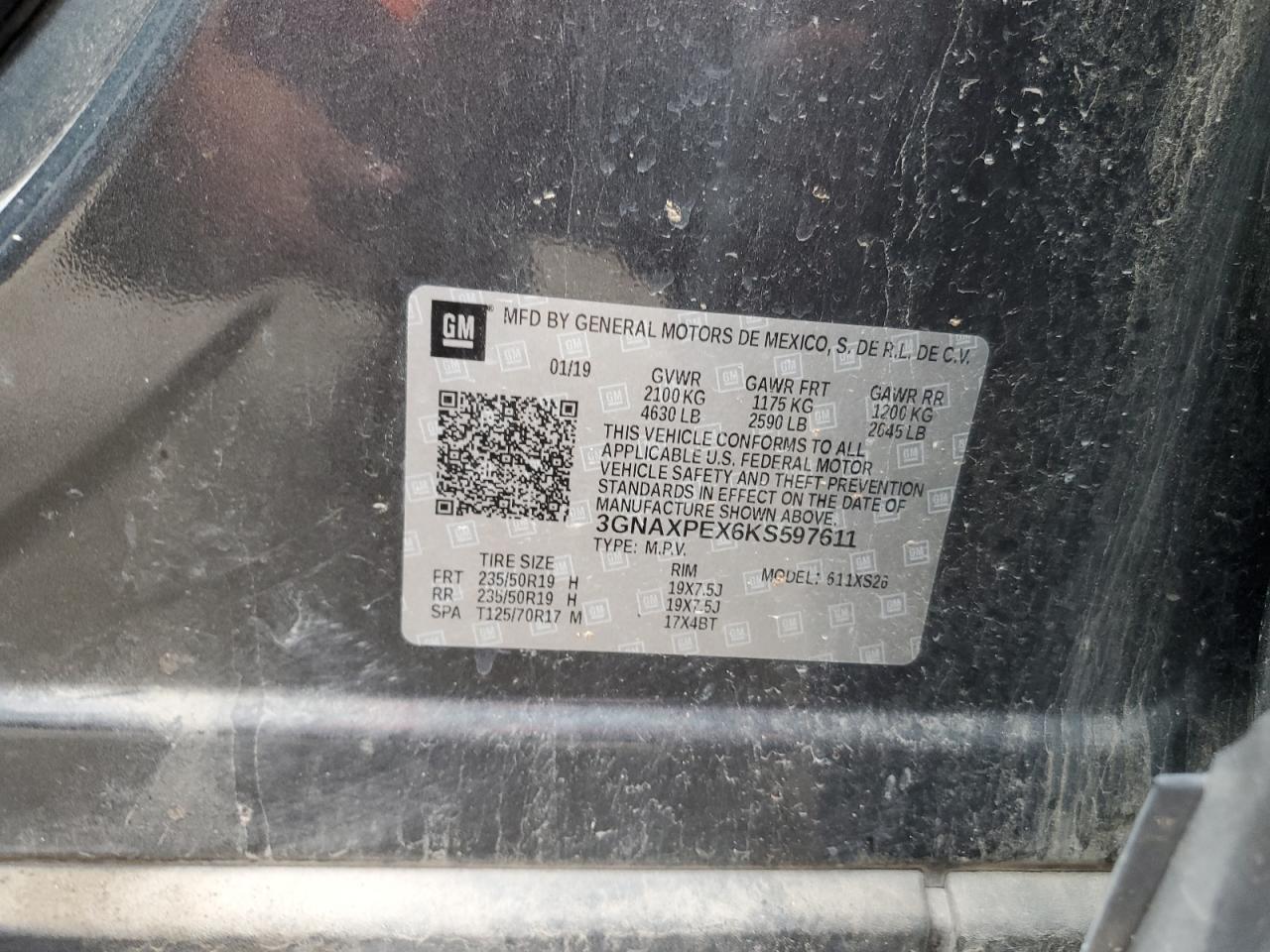 2019 Chevrolet Equinox Premier