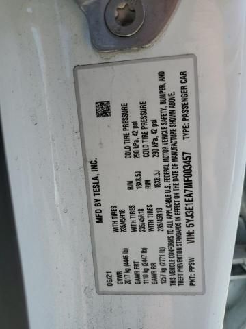 2021 Tesla Model 3