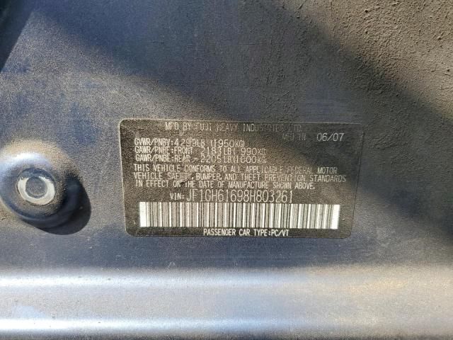 2008 Subaru Impreza 2.5I
