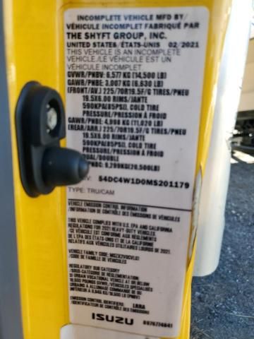 2021 Isuzu NPR HD-BOX Truck