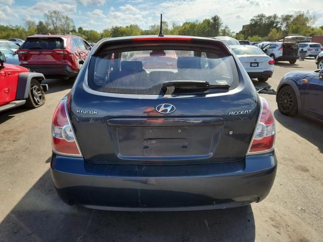 2010 Hyundai Accent Blue