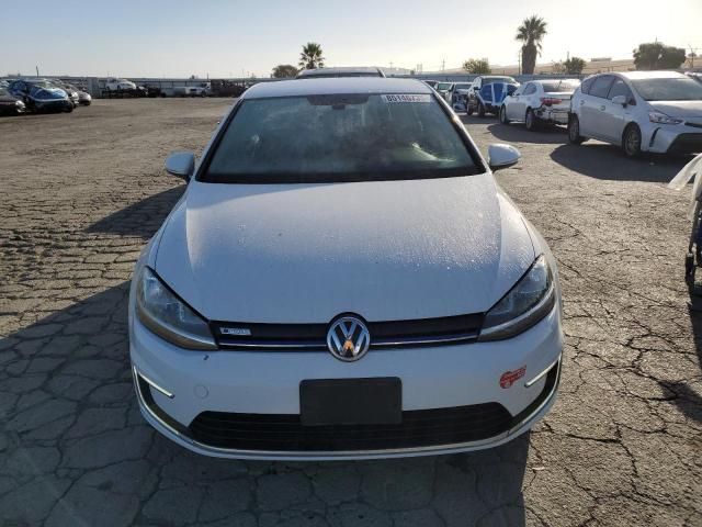 2017 Volkswagen E-GOLF SE