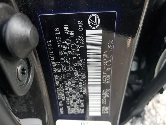 2022 Lexus Es 300h Base