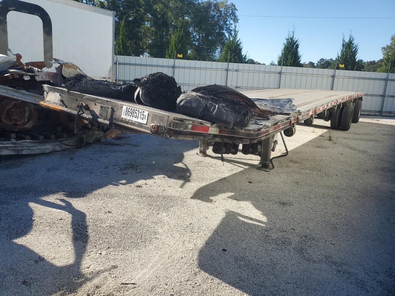 2018 East Manufacturing Flatbed Trailer