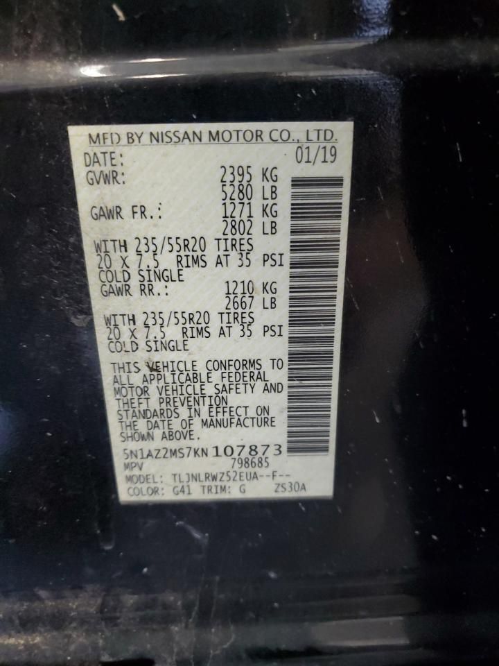 2019 Nissan Murano s