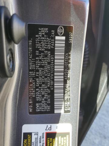 2012 Toyota Camry Base