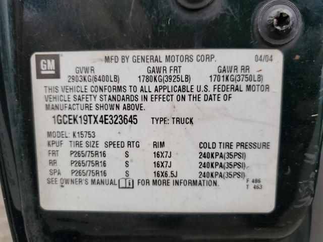 2004 Chevrolet Silverado K1500