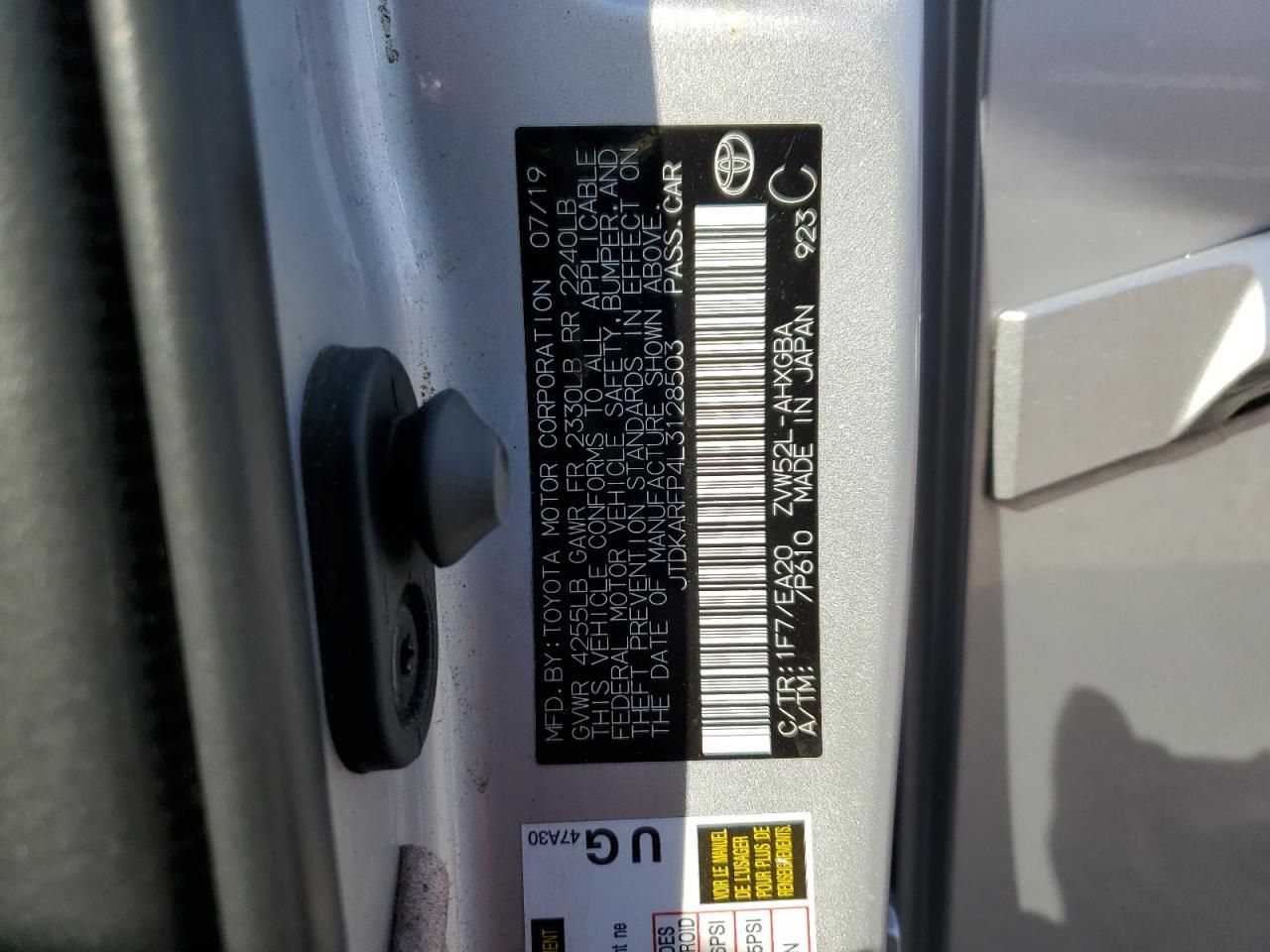 2020 Toyota Prius Prime LE