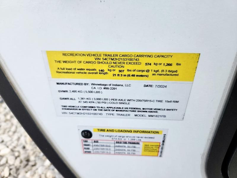 2025 Winnebago Micro Minn