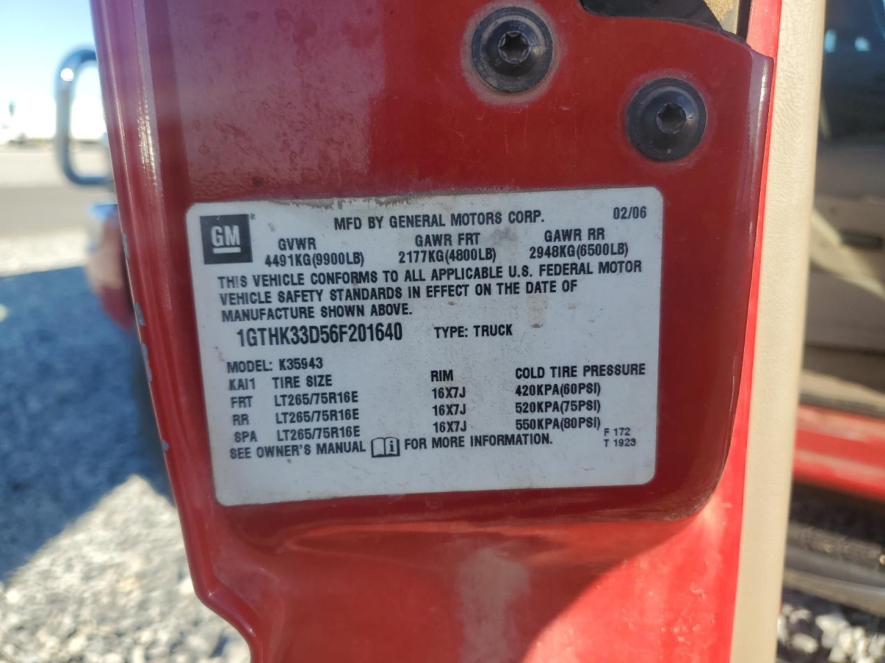 2006 GMC New Sierra K3500