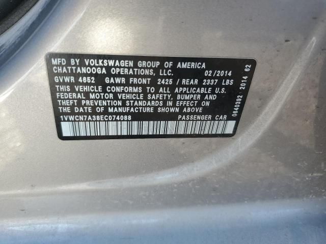 2014 Volkswagen Passat sel