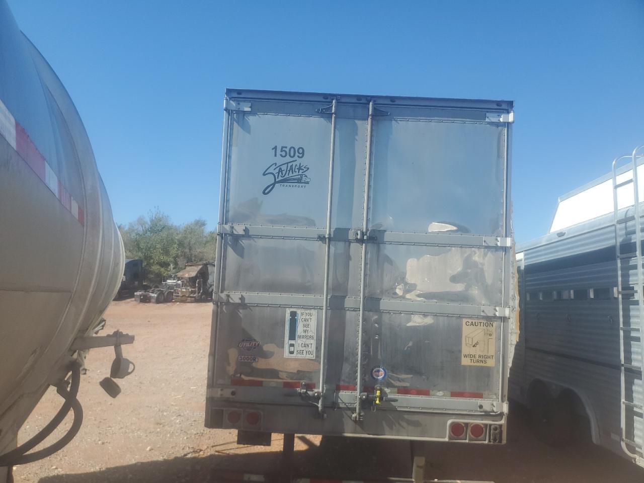 2015 Utility VS2RA Refrigerated Van Trailer