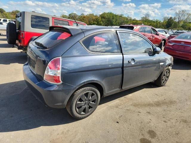2010 Hyundai Accent Blue