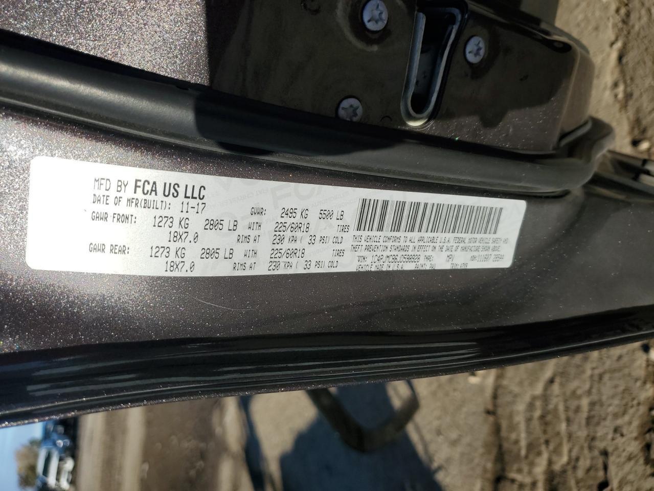 2018 Jeep Cherokee Latitude