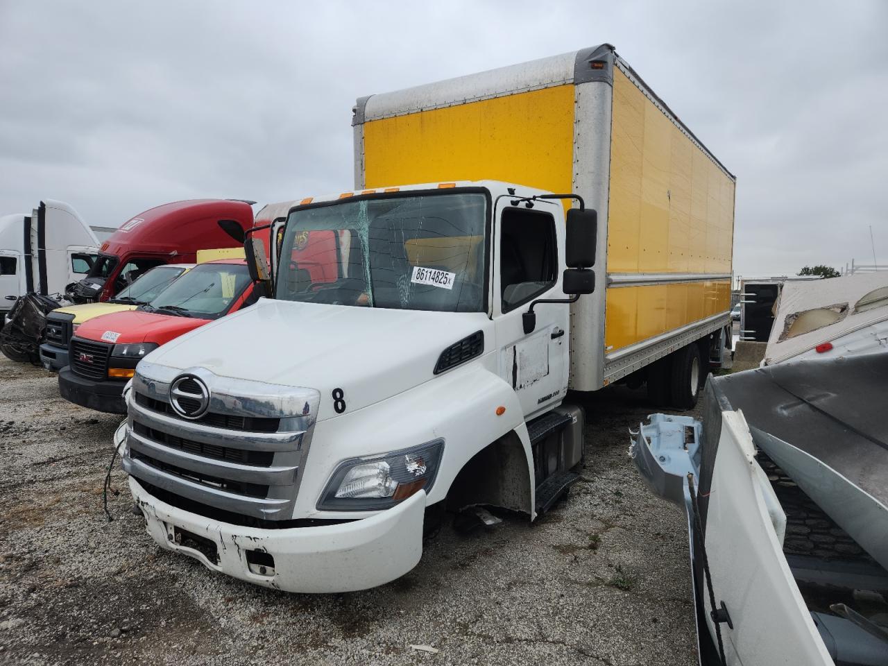 2017 Hino 258/268 BOX Truck