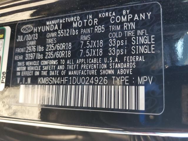 2013 Hyundai Santa fe gls