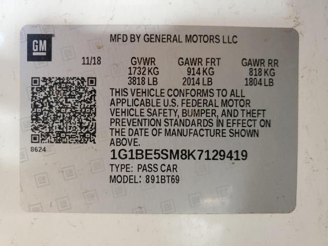 2019 Chevrolet Cruze LT
