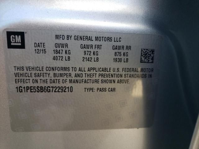 2016 Chevrolet Cruze Limited LT