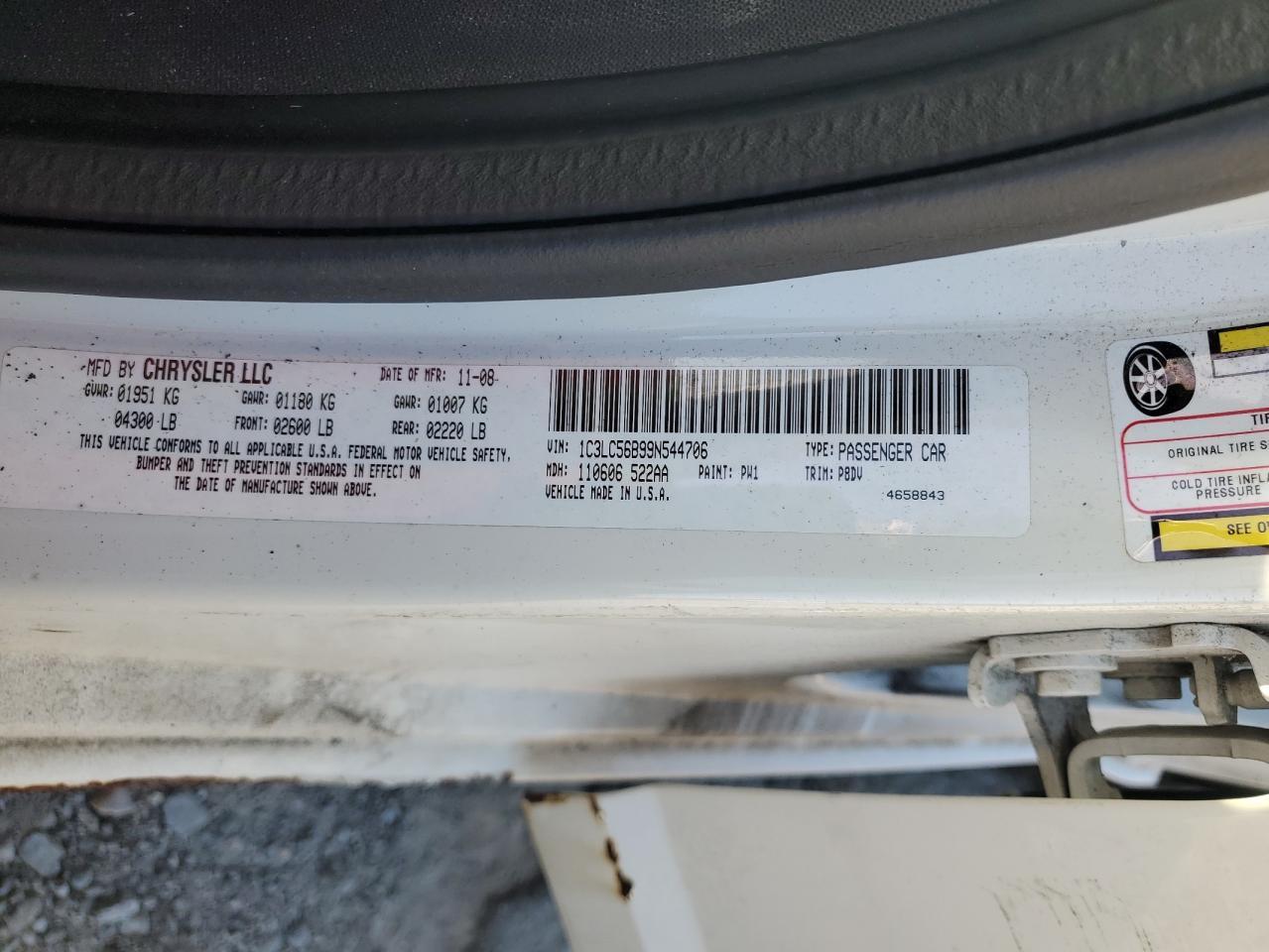 2009 Chrysler Sebring Touring