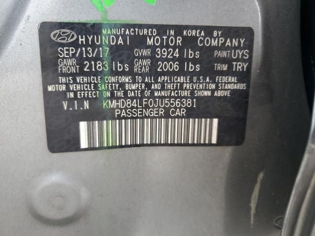 2018 Hyundai Elantra SEL