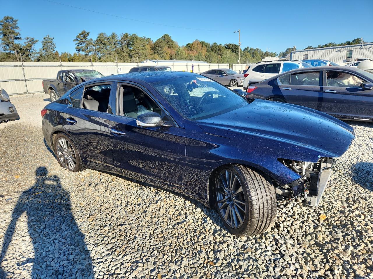 2021 Infiniti Q50 red Sport 400