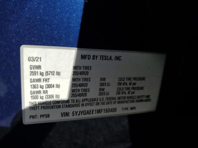 2021 Tesla Model Y