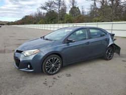 Salvage cars for sale from Copart Brookhaven, NY: 2015 Toyota Corolla L