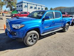 Salvage trucks for sale at Albuquerque, NM auction: 2017 Toyota Tacoma Double Cab