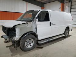 Salvage trucks for sale at Rocky View County, AB auction: 2018 GMC Savana G2500