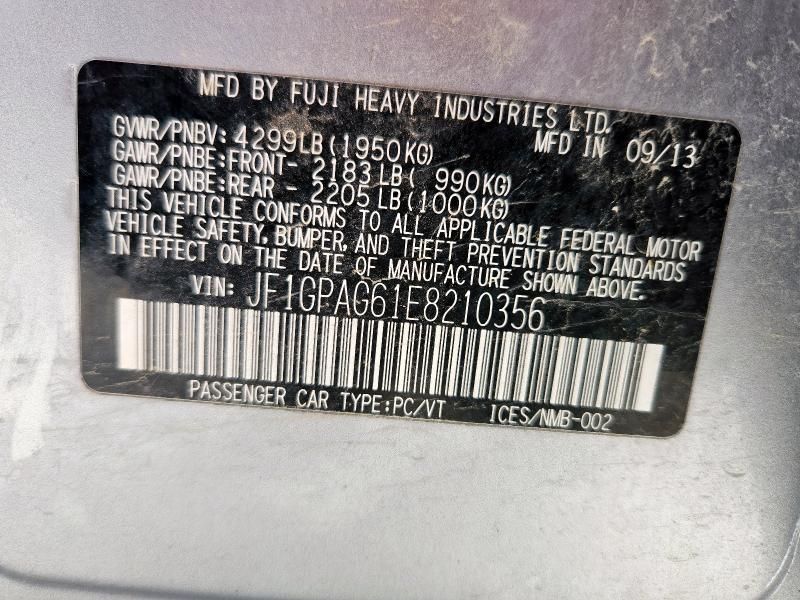 2014 Subaru Impreza Limited