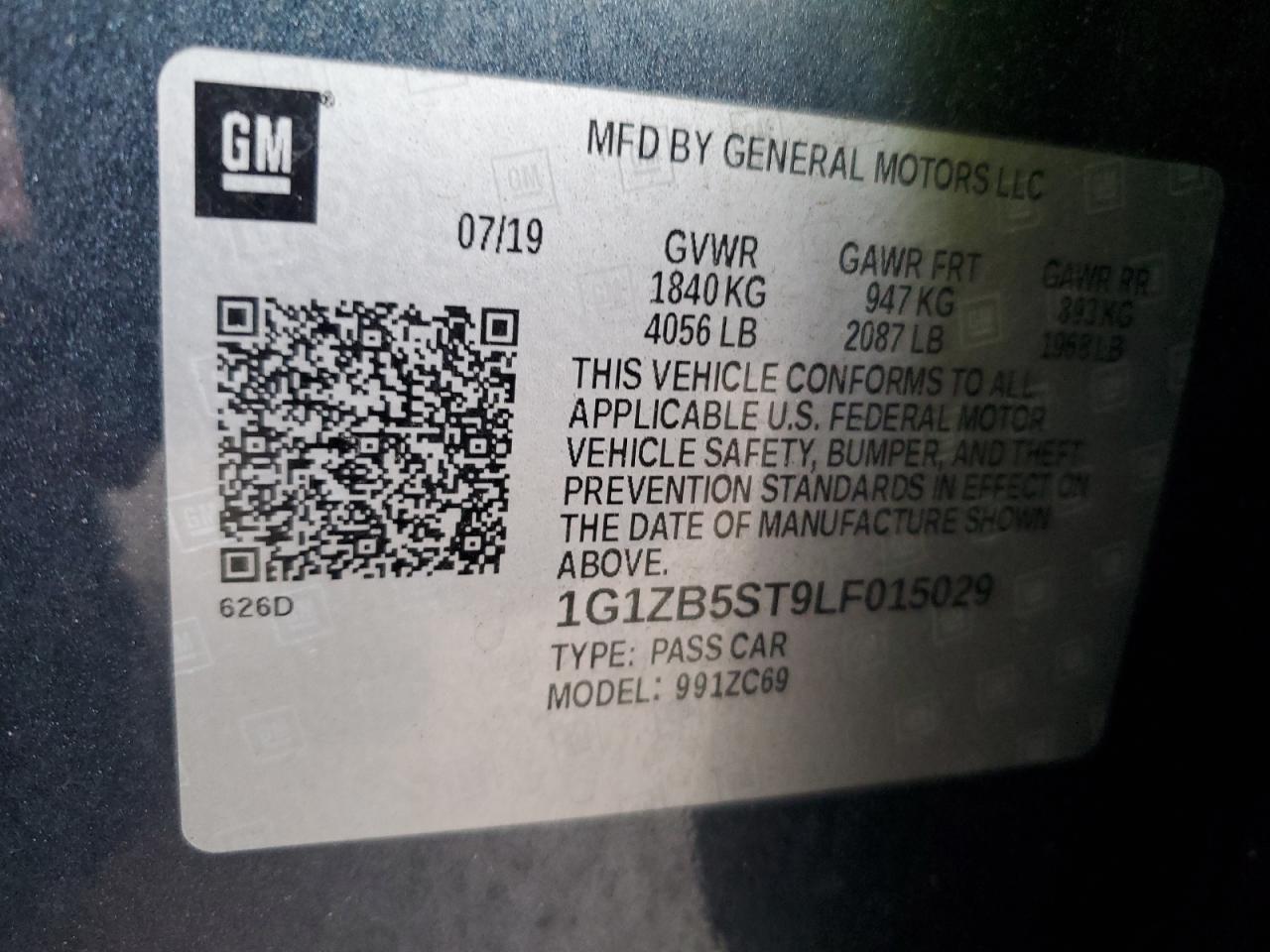 2020 Chevrolet Malibu ls