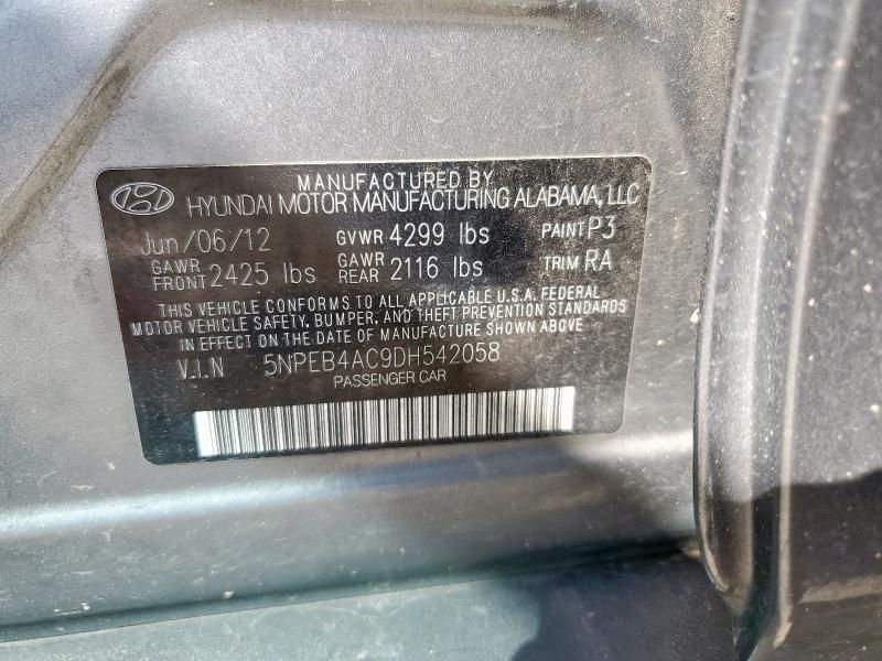 2013 Hyundai Sonata GLS