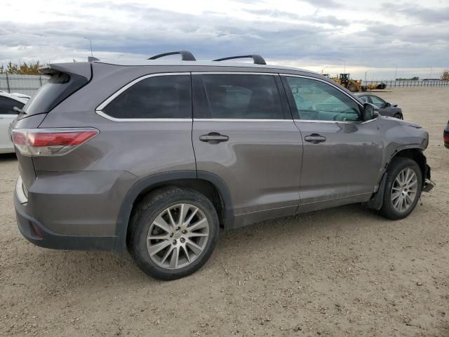 2015 Toyota Highlander xle