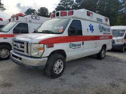 2013 Ford Econoline E350 Super Duty Van en venta en Harleyville, SC