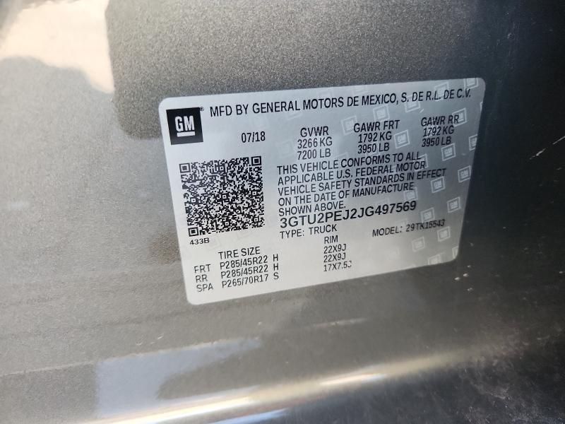 2018 GMC Sierra K1500 Denali