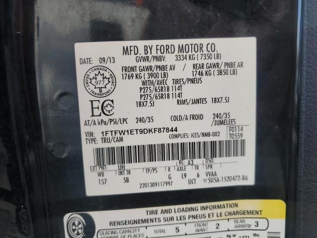 2013 Ford F150 Supercrew