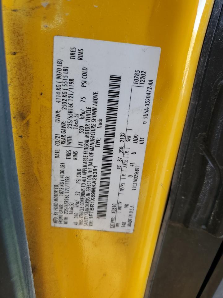 2021 Ford Transit Delivery Van