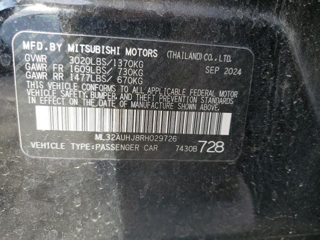 2024 Mitsubishi Mirage ES