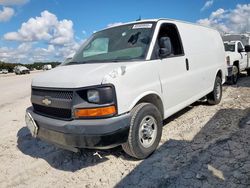Salvage trucks for sale at Houston, TX auction: 2015 Chevrolet Express G2500